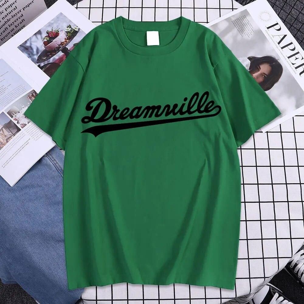 Rappare J Cole Dreamville Samma Grafik T-shirt Kortärmad Herr Bomulls T-shirt Streetwear Unisex Dam Hip Hop Oversized T-shirts