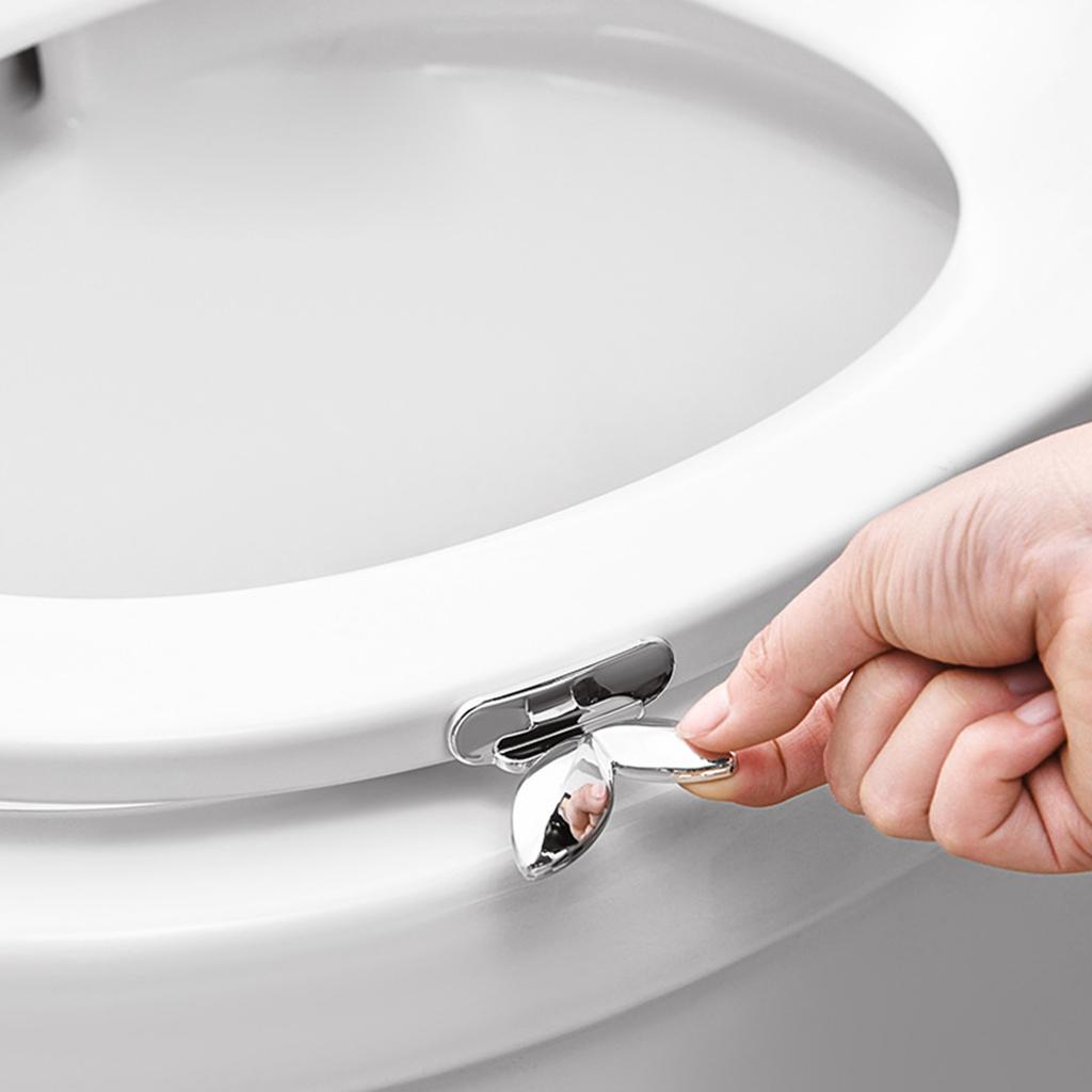 2Pcs Toilet Cover Lifter Toilet Seat Holder Lift Tools Bathroom Accessories for Home Office Hotel Restaurant