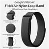 Metal Case+Official Nylon Loop Strap for Google Fitbit Air Durable Bracelet for Google Fitbit Air Comfortable Band Accessories 3