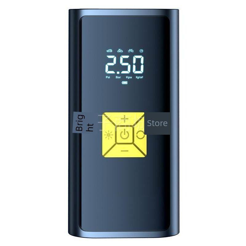 Car Air Pump, Car Air Compressor, Wireless Portable Air Pump, Electric Tire Inflator for Small Cars