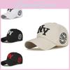 Ny Embroidered Baseball Cap Men Women Unisex Outdoor Cap Minimalist Hip Hop