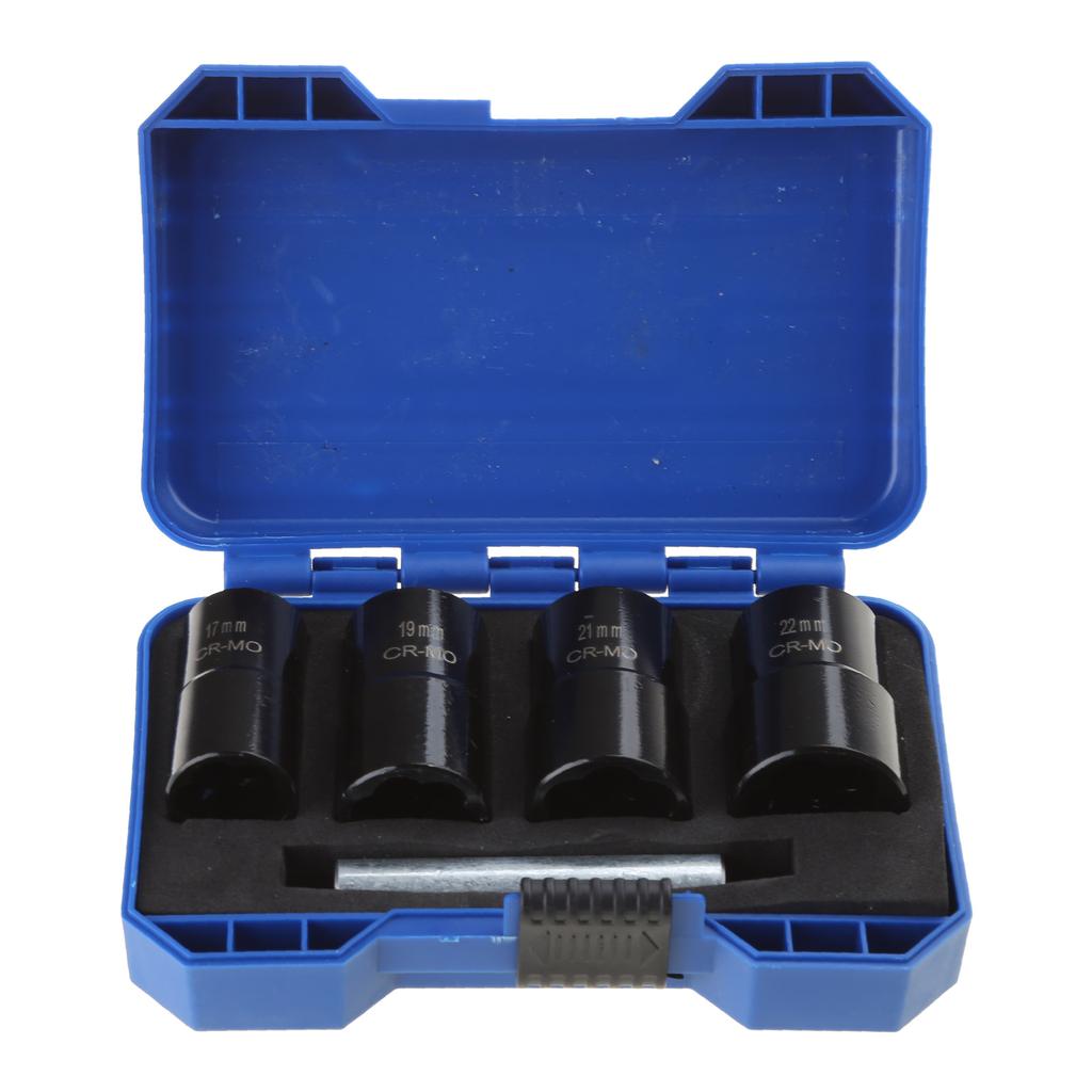 Beschädigter Schraubenausdreher, Entferner-Bohrer-Set, Schrauben zerlegen, Bolzenbolzen, Schlupfzähne, Abriss, abgestreifter, gebrochener Entferner