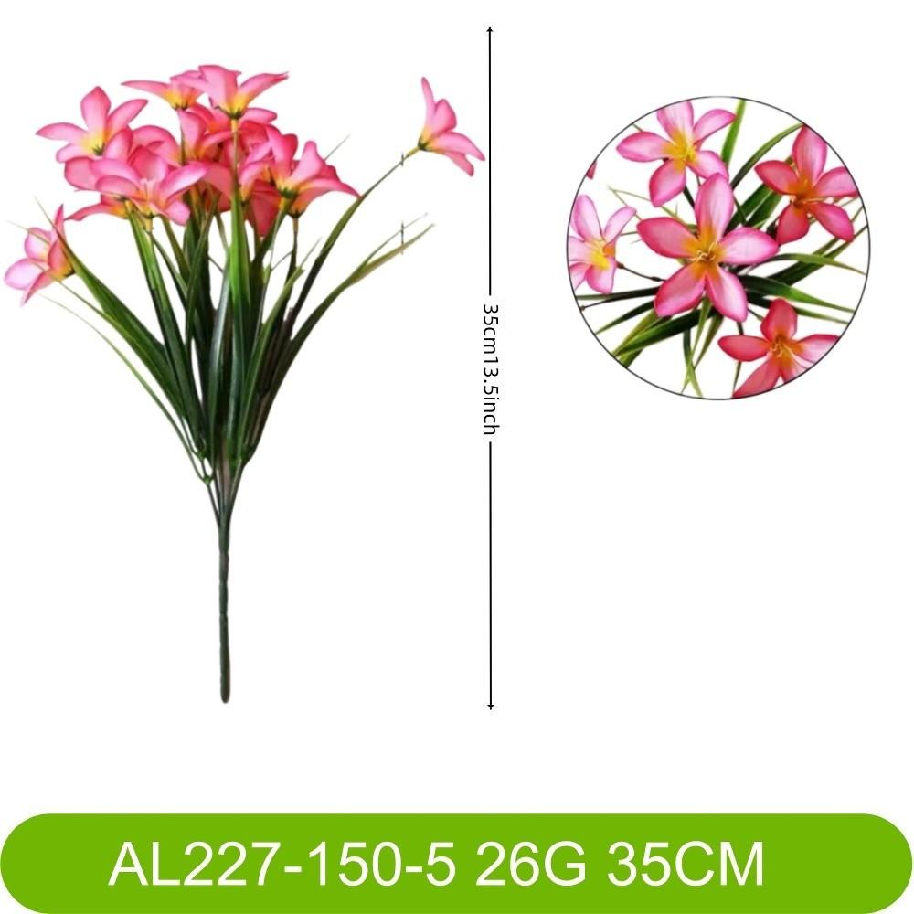 Пластиковые Искусственные Цветы Орхидеи Имитация Шелковые Цветы Нарцисс Орхидея Разноцветные Реальный Касание Весенняя Трава Домашний Декоративный розовый