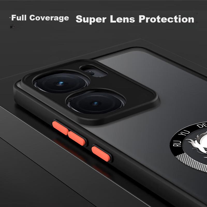 Phone Case for Vivo IQOO Neo9 And IQOO Neo9 Pro, Shockproof Silicone Cover with Upgraded Camera Protection, Full Coverage, Personalized, Fish in Water