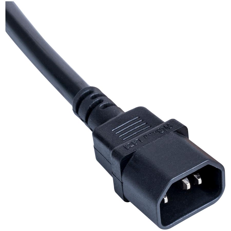 AKYGA Power Cable AK-PC-13A Adapter C14 / CEE 7/4 Schuko Cable 1m