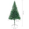 Artificial Christmas Tree with Stand - Green - 180 X 90 Cm