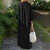Dress For Women Spring  Long Sleeve Flowy Beach Vacation Long Shirt Dress