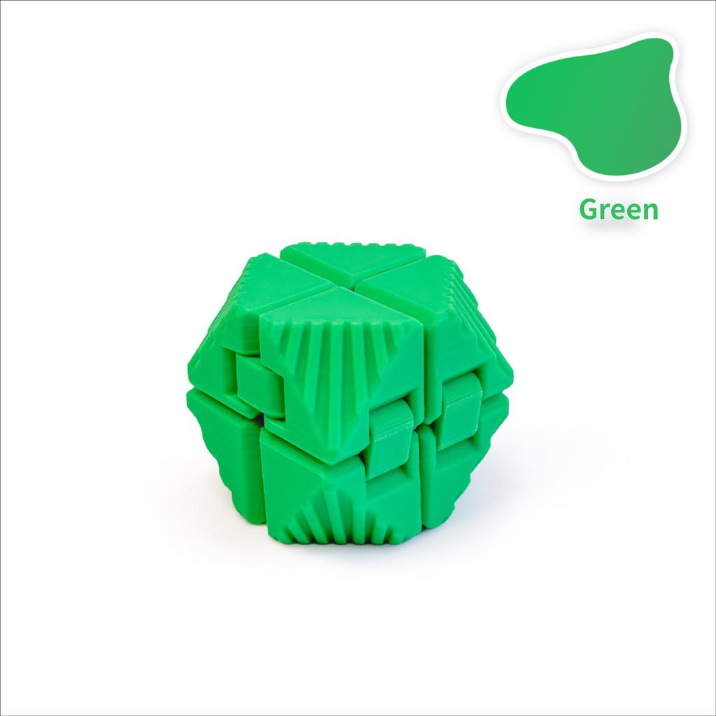 3D Printing Hand Fidget Infinite Cube Stress Relief Decompression 3D Printed Folding Cube Kids Adults Desktop Finger Rolling Toy