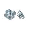 Tee Nut Set with 105 Pieces of Sturdy Zinc Plated Steel; Great for Household Repairs and Office Equipment Assembly Needs