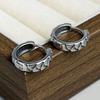 Xiaomi 925 Sterling Silver Earrings For Women Trendy Geometric Vintage Twist Earring Jewelry Prevent Allergy Party Gift Accessories