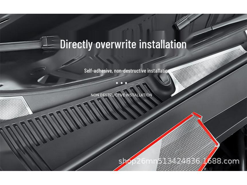 Geely Galaxy E5 Hood Insect & Dustproof Mesh for Car AC Vent Modification