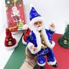 Electric Santa Claus with Music Climbing Beads - Creative Christmas Gift and Decoration.