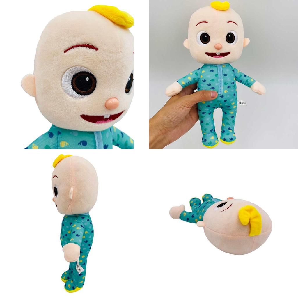 Cocomelon Jj Plüschtier 26cm Weiche und pädagogische Stoffpuppe für Kinder Geburtstagsgeschenk