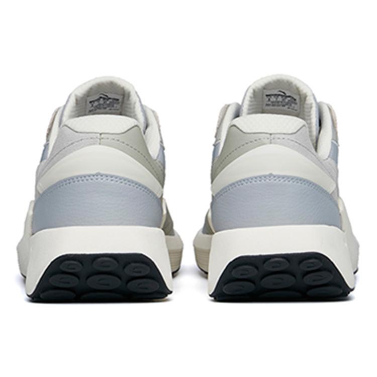 Anta Icing Cushioning Slip Resistant Abrasion Resistant Low top Sports Casual Shoes Gray White Black 912228856-1
