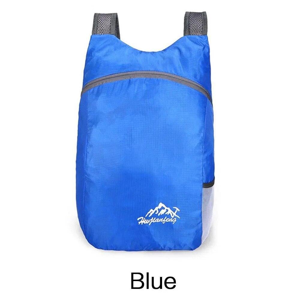 Faltbarer Wasserdichter Outdoor-Sportrucksack Ultraleichte Tragbare Reisetasche Für Reisen Camping Laufen Fitness Einkaufen