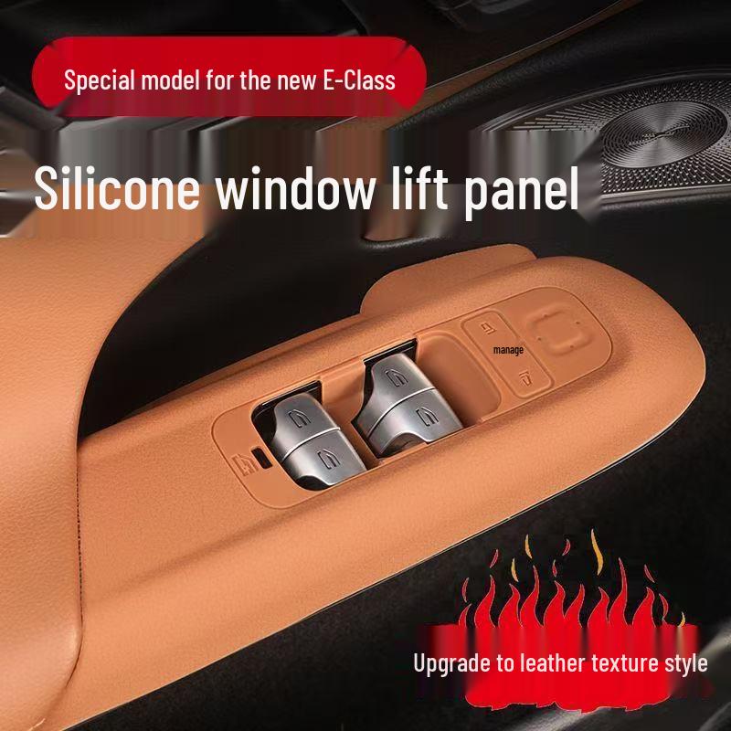 Mercedes-Benz E-Class GLC Window Control Silicone Sticker