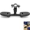 Caliente con Reposapiés Plegables Pedal Reposapiés Universal Negro Reposapiés para Bicicleta de Equilibrio para Niños Pequeños Reposapiés para Patinetes con Asiento