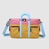 Large Capacity Color Block Travel & Sports Bag with Wet/Dry Separation