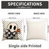 1/4Pcs Halloween Pillowcase, Happy Halloween Pumpkin Ghost Cushion Cover, Decorative Sofa, Living Room, Bedroom Cushion Cover