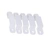 200 Pack 8/10/12mm LED Strip Clip Silicone Flexible Light Holder Clip Waterproof White LED Strip Light Clip