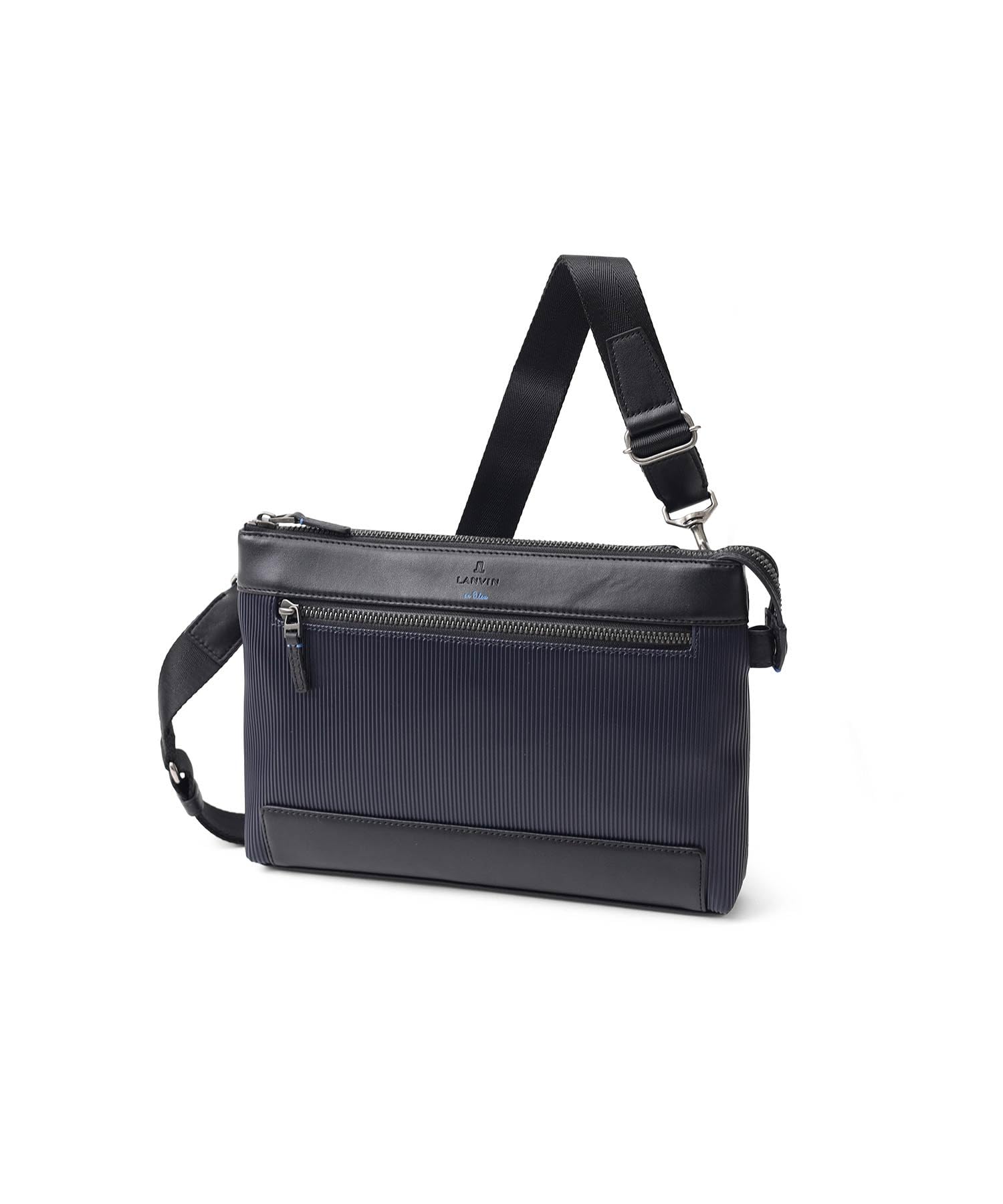 

Lanvin en Bleu Bump Shoulder Con Bag, Men s