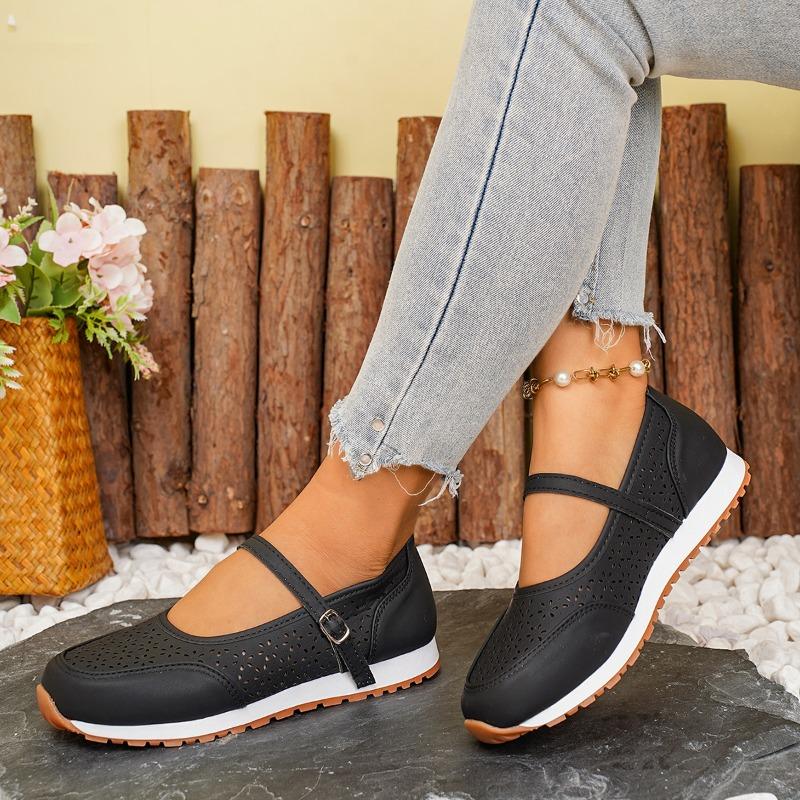 

Open-cell Breathable Large-size Casual Versatile Women s Shoes 43 чорний