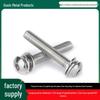 304 ISO7380 Button Head Screw with Flat Spring Washer, M3-M8