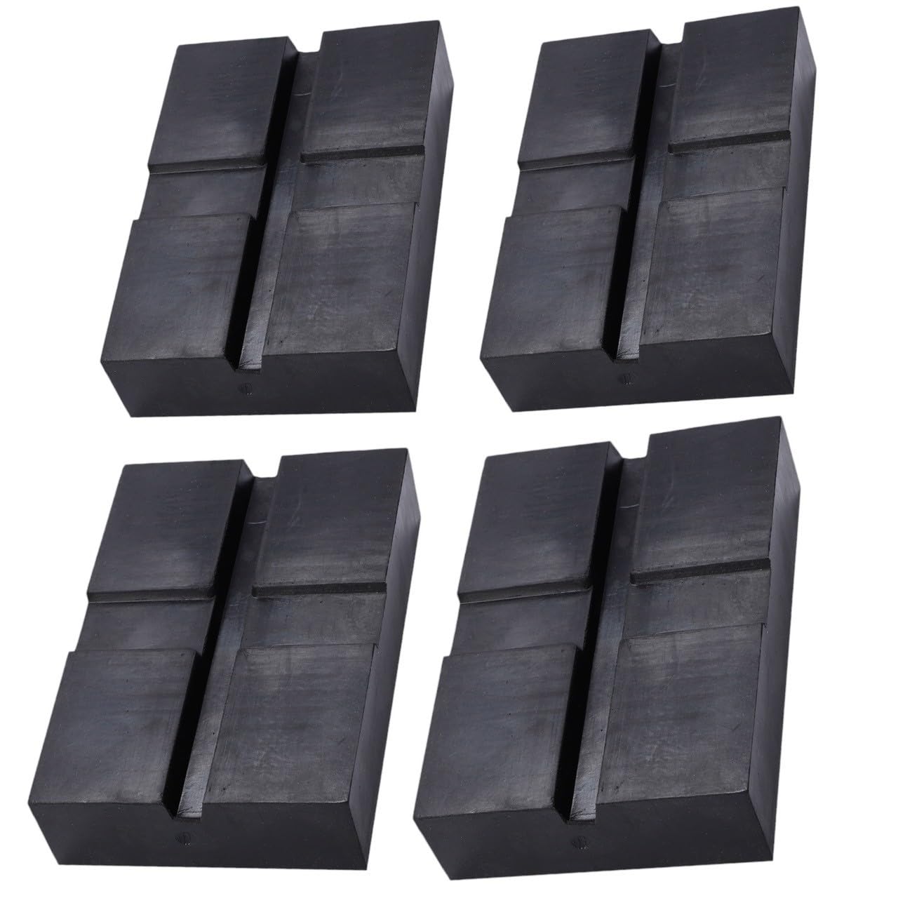 

Kanoan Lift Rubber 40mm Lift Blocks for Automotive Lift Ultra Tire Grooved Rubber Lift Set of 4 Blocks, Maintenance, Blocks, Jacks, Rubber, Car, чёрный