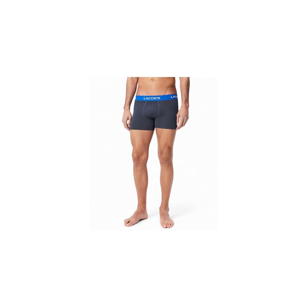 Lacoste Official 3-Pack Microfiber Trunk Shorts 5H2381-108W3XL