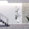 16pcs Mirror sticker Self Adhesive Mirror Wall Sticker Acrylic Square 15x15cm Decorative Wall Mirrors Home Bathroom Decoration