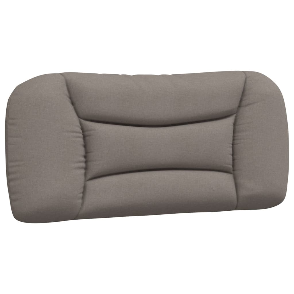Vidaxl Poduszka Na Wezgłowie, Kolor Taupe, 90 Cm, Tkanina