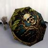 Tree of Life: Eternal Nature's MajestyUmbrella, Portable 3-Fold Compact Umbrella for Men & Women Gift