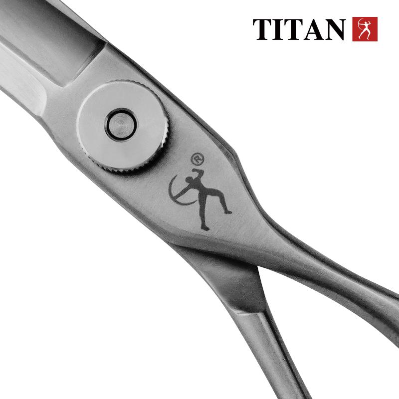Titan Friseurschere, Friseur-Schneidwerkzeuge, Effilierschere für Friseure, 6,0 Zoll, VG10-Stahl