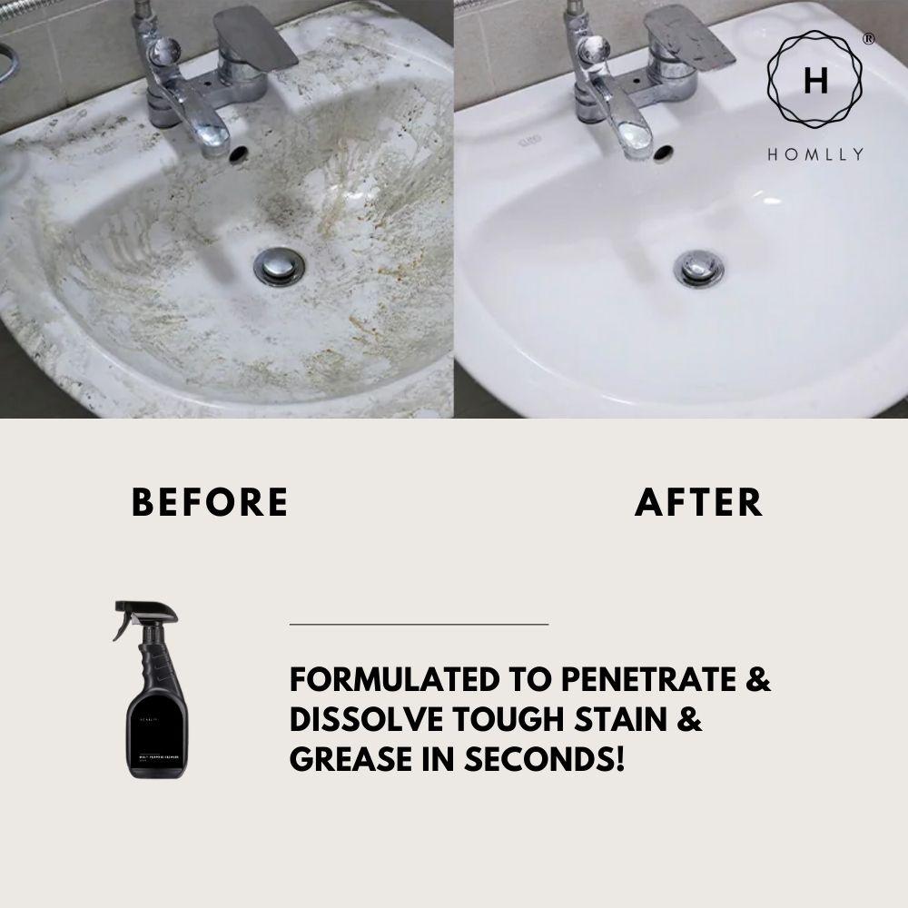 Homlly Multi Purpose Oil Grease Kitchen Cleaner Spray (500ml)