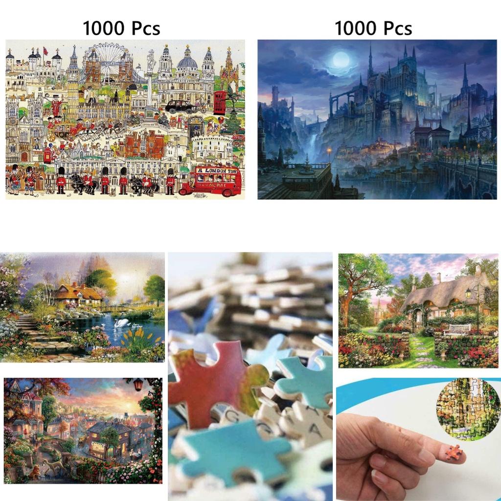 Adult Jigsaw Puzzle 1000 Pieces Paper Material Home Decor Friendship Activity Unique Gift Learning Inspiration