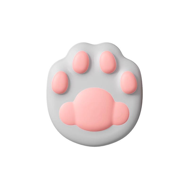 Cute Cat Paw Silicone Door Stopper and Wall Protector Sticker