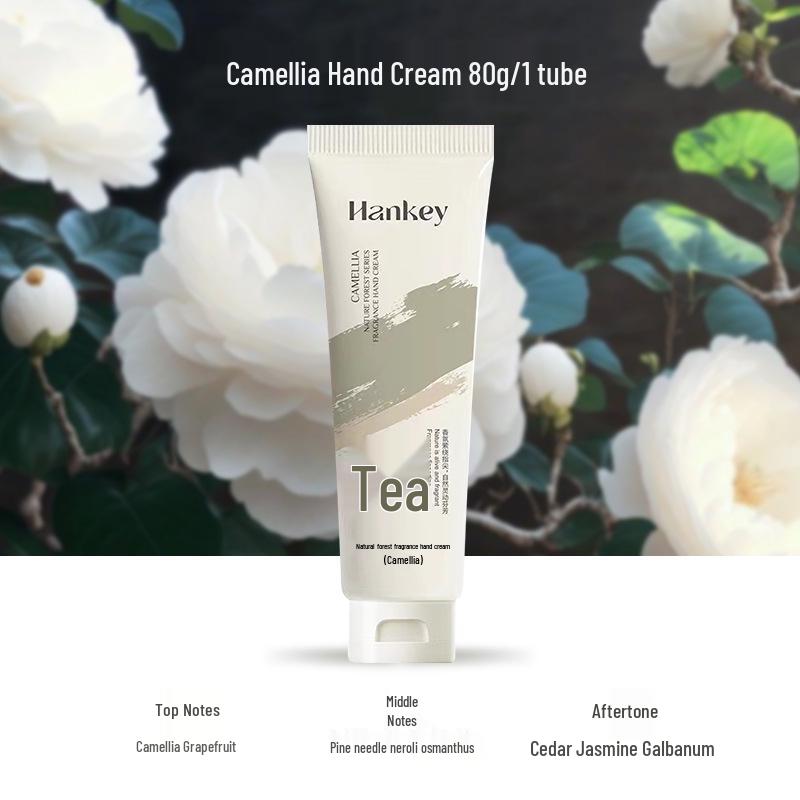 Gardenia Rose Sandalwood Hand Cream - Moisturizing, Anti-Chap, Hydrating for Students and Girls - All Seasons