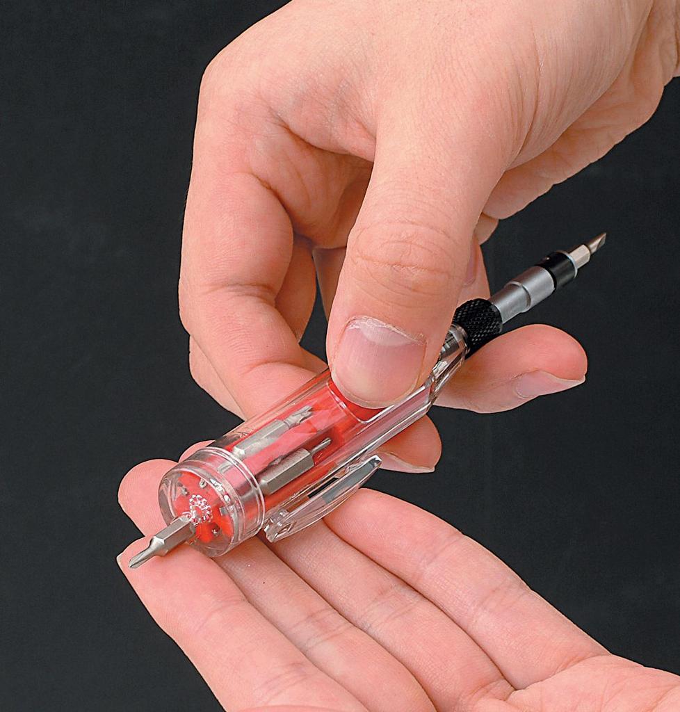 Ichinen Access Precision Screwdriver with Micro Ratchet 13942 P.Tool 30-in-1 Function, Flexible/Straight Type,