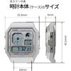 Casio Vintage Series A130WE-7A Unisex Analog Digital Watch Silver Metallic Gray