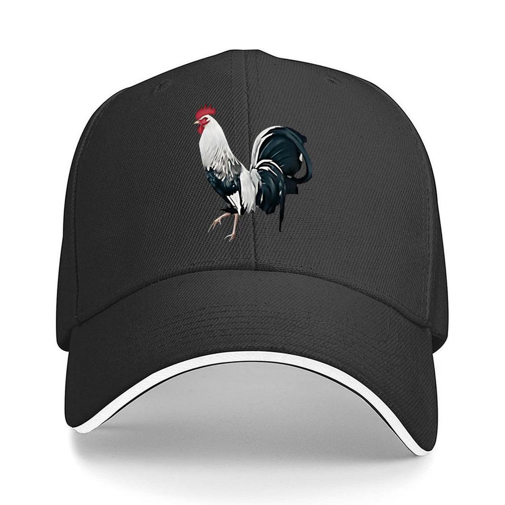American Retro Breathable Baseball Cap Adjustable Sweat Absorbing Cap Classic Printed Street Fashi Sandwich Baseball Cap