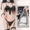 Domila Sexy Lingerie Set Pajamas Temptation Qqny Wholesale Three-point Plush Uniform One Piece Hair