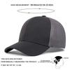 Unisex Solid Color Breathable Baseball Net Caps Outdoor Adjustable Spring and Summer Casual Sunscreen Hat