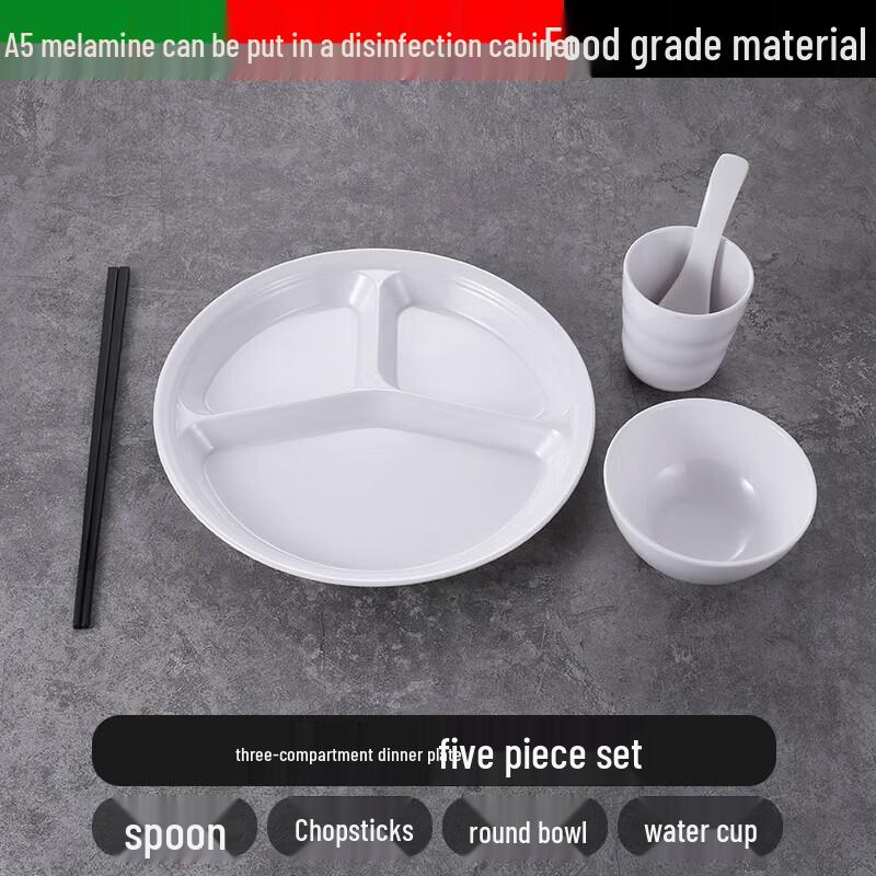 

Melamine Divided Cafeteria Tray
