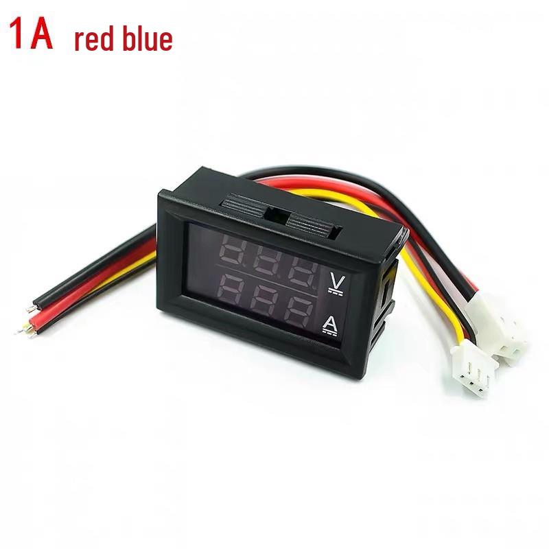 LED Dual Display Digital Ammeter Voltmeter 0-100V 1A/10A/50A/100A
