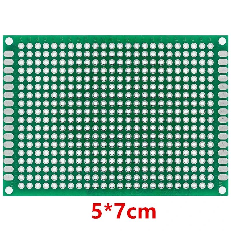 7x9 6x8 5x7 4x6 3x7 2x8cm Doppel Seite Prototyp Diy Universal Gedruckt Schaltung PCB Board Protoboard 4*6 6*8 5*7 3*7