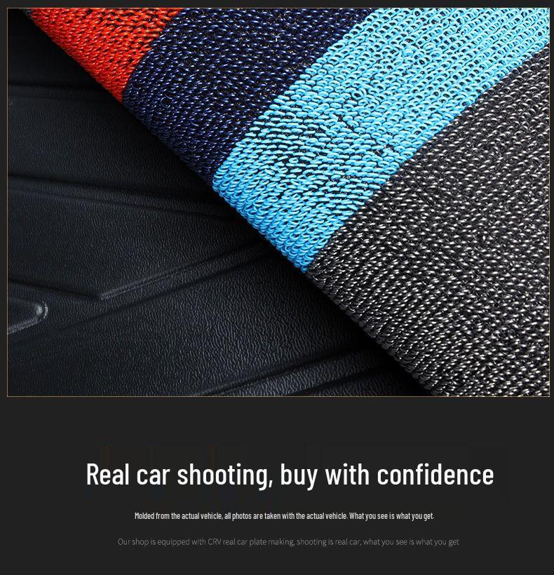 TPE Floor Mats for Highlander, RAV4, CRV, Accord, Civic, Corolla, Levin - 6D Door Sill Package