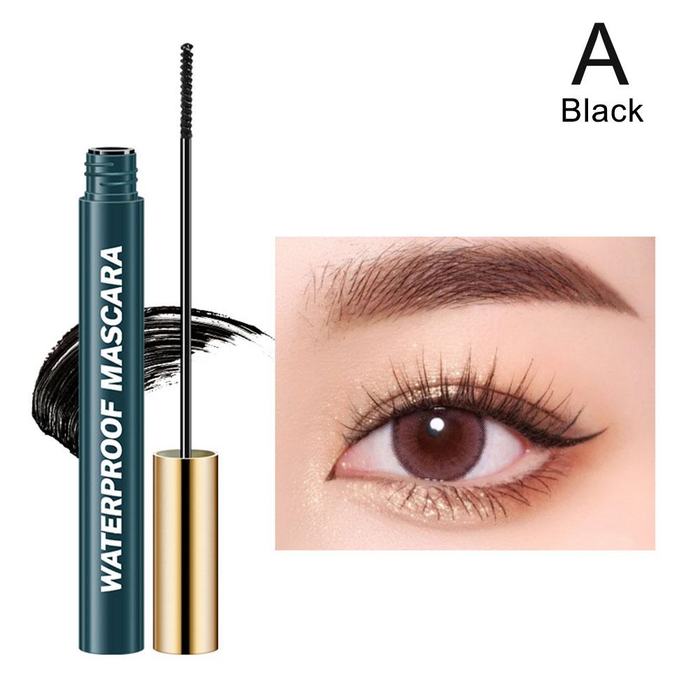 Waterproof Makeup Lash Long Thick Curly Eyelashes Classic Color Long Skinny I9H4 Mascara B7O6