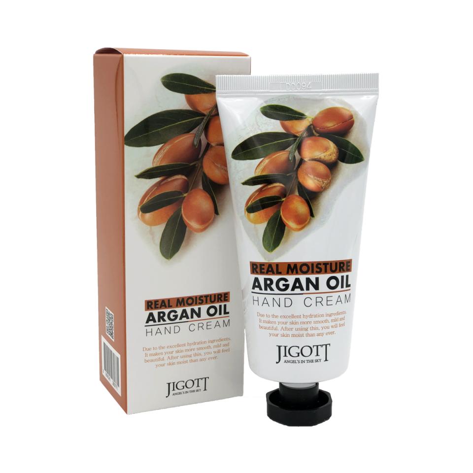 

JIGOTT Real Moisture Argan Oil Hand Cream Увлажняющий крем для рук с аргановым маслом, 100 мл,