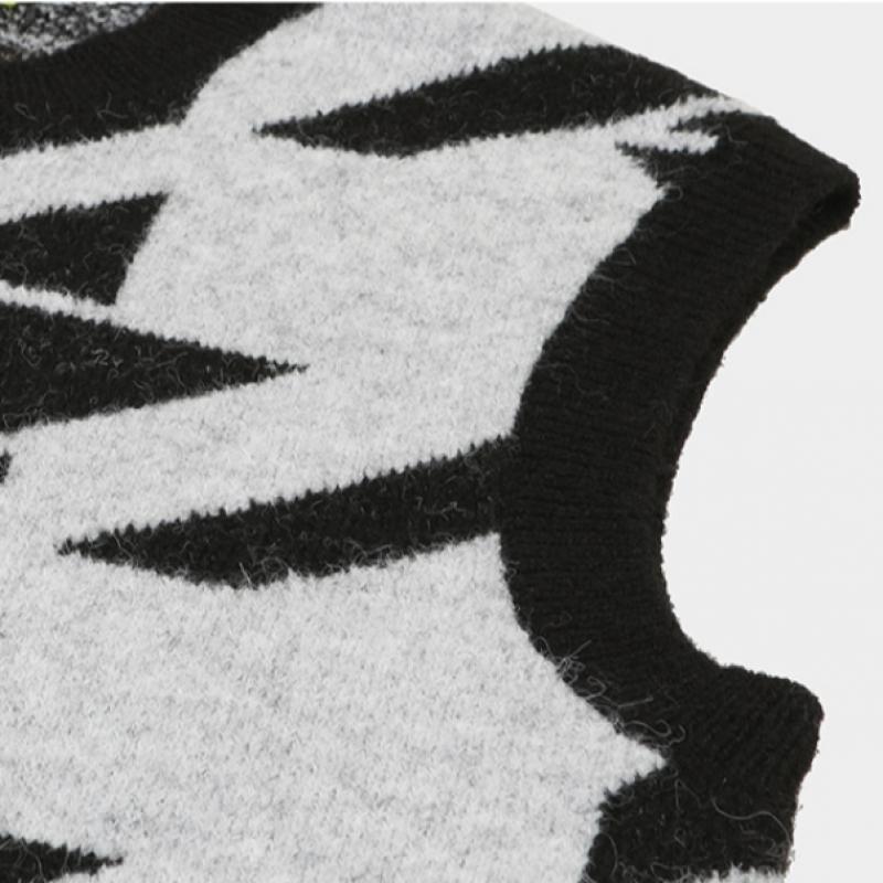 Kangol Women S Knit veSt 9006 Gray Pattern