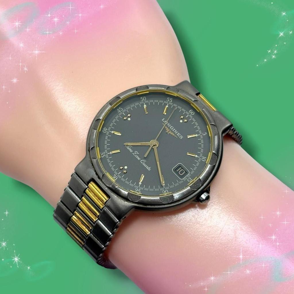 Used [Good Condition, Working Item] Longines Conquest Men's Watch Date Waterproof Quartz